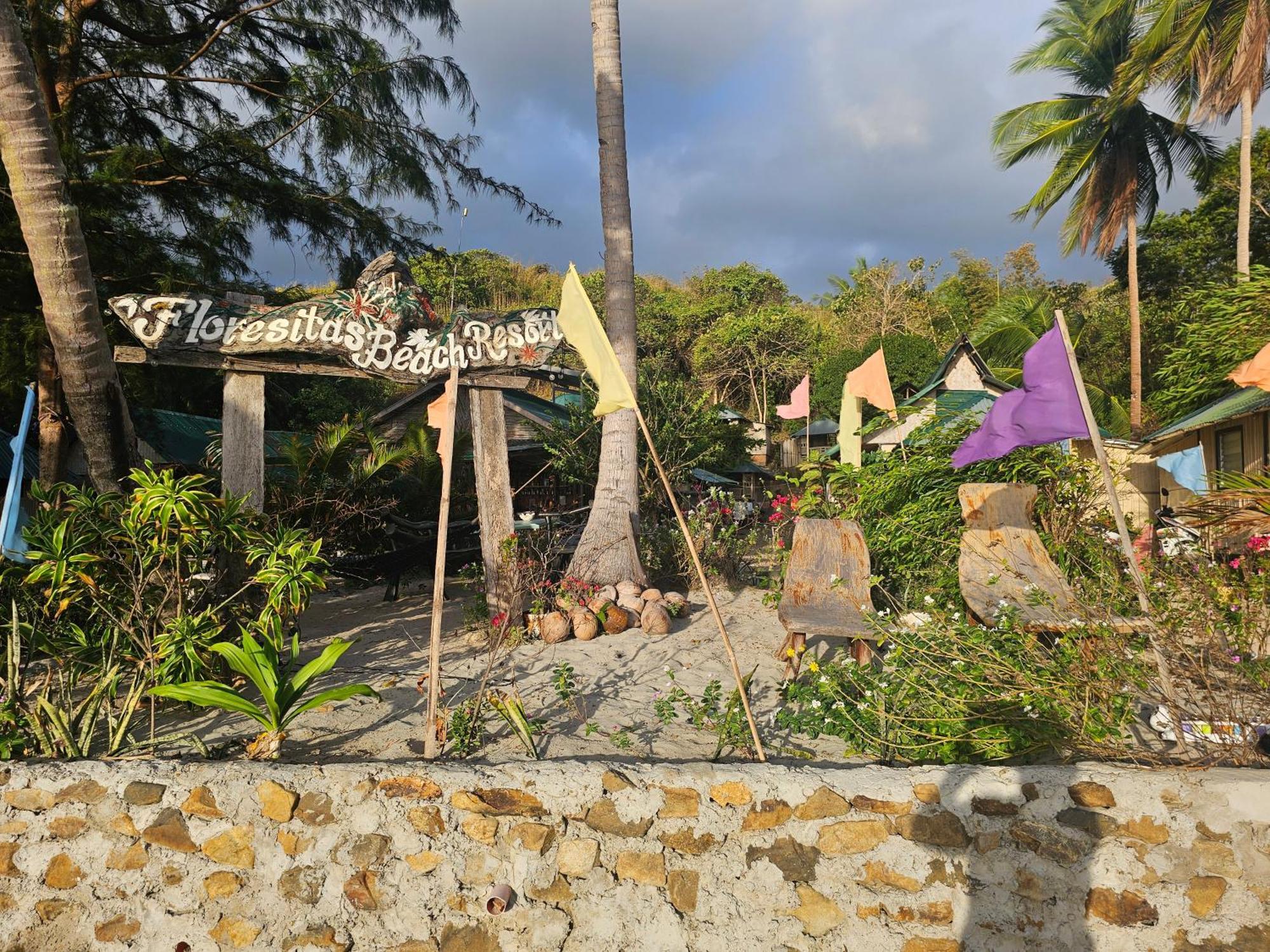 Floresitas Beach Resort El Nido Exteriör bild